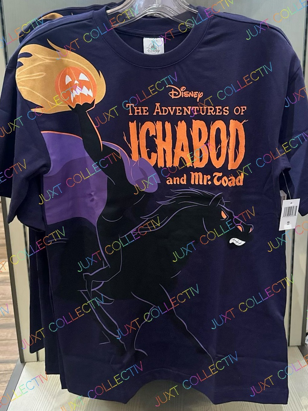 Disneyland The Adventures of Ichabod and Mr Toad Headless Horseman Graphic Shirt